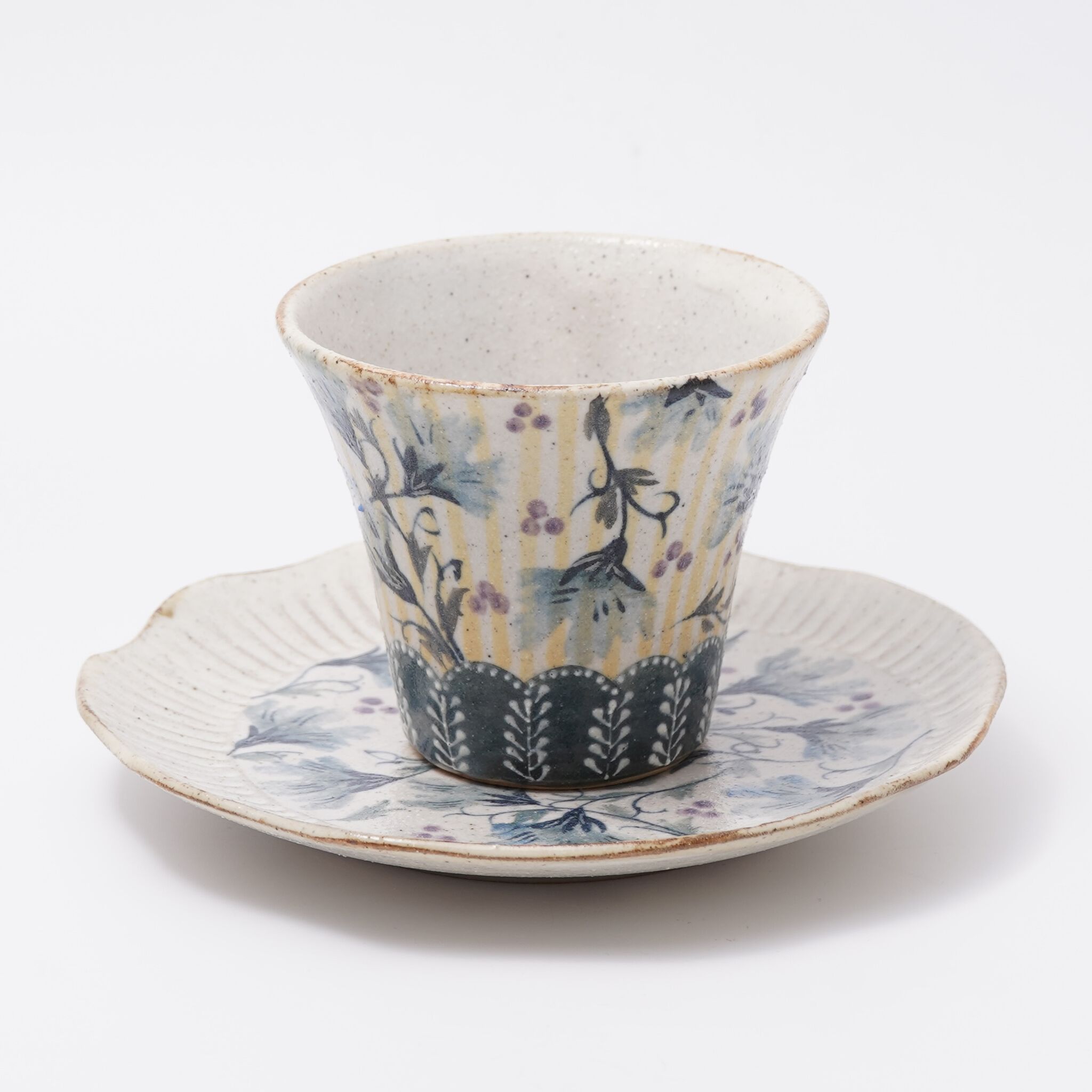 未使用☆樋口早苗　絵付け　深皿 未使用☆樋口早苗 絵付け 深皿 - メルカリ