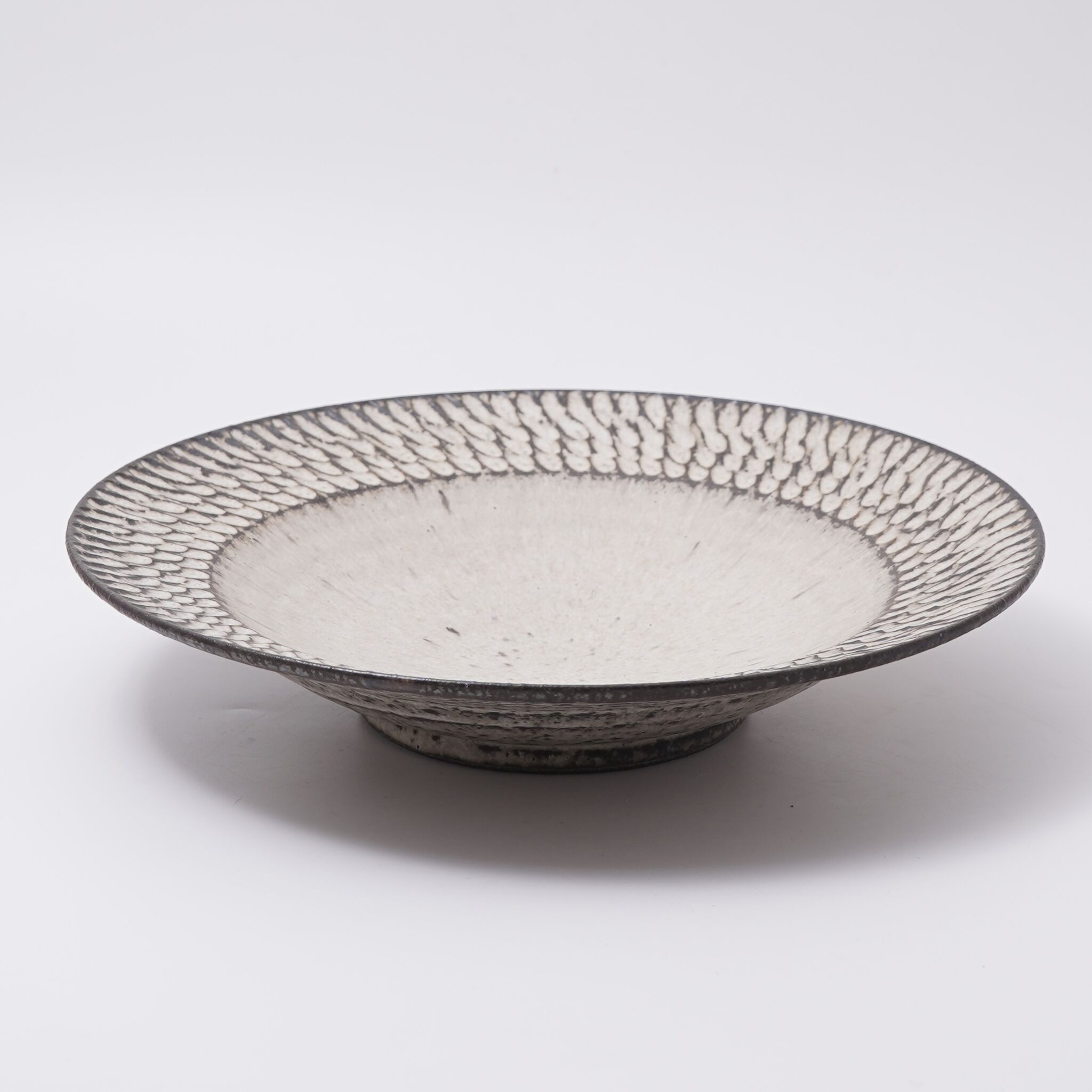 しのぎリム皿大【販売期間〜11/11】