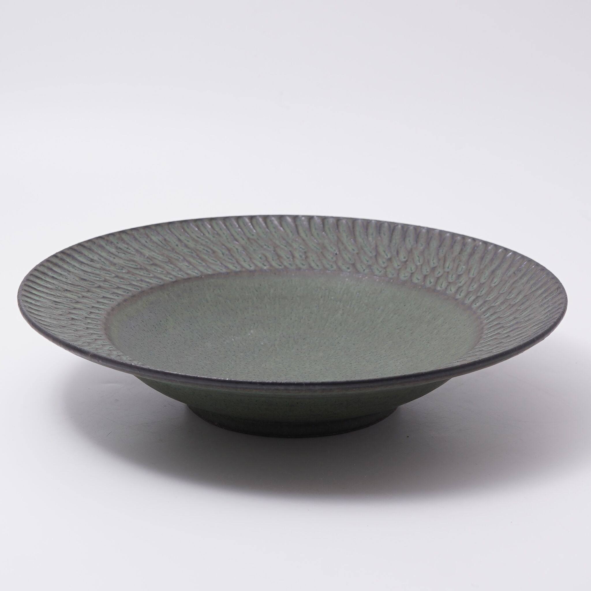 しのぎリム皿大【販売期間〜11/11】